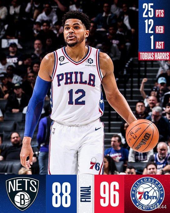 AG体育官网-篮网好消息,哈里斯换27+23神兽,最强中锋辅佐三巨头